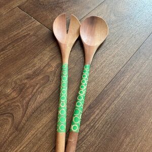 Roatan Wooden Salad Tongs